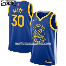 Maillot Enfant Golden State Warriors Stephen Curry 30 2019-20 Nike Icon Edition Swingman